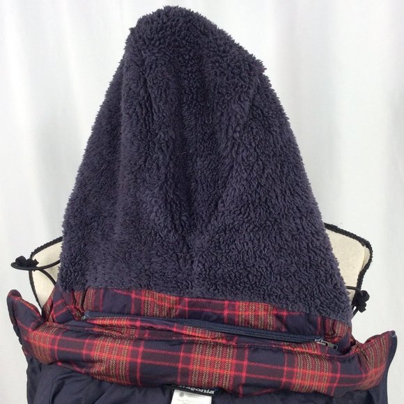 Patagonia Down With It Vest Women Size Small Sherpa Lined Removable Hooded - Picture 9 of 13